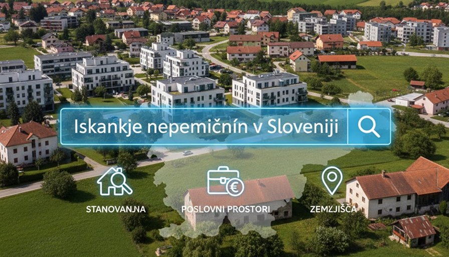 Kje iskati nepremičnino v Sloveniji?